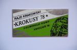 ,,Krokusy 78" II EL. R.S.M.P. Kwiecień 78 / Plakietka z kolekcji Piotra Mystkowskiego