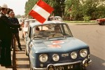 Na starcie załoga Ryszard Nowicki – Andrzej Komorowski na Renault 8 Gordini nr startowy 62; źródło: http://www.technischesmuseum.at/motorsport-in-oesterreich/objekt/article_entity_id/9_1970/order/0/mediaid/373385?returnurl=http://www.technischesmuseum.at/motorsport-in-oesterreich/veranstaltung/articleid/2252