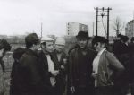 Zawodnicy od lewej: Brunon Czarnocki, Wiesław Mrówczyński, Marian Bień, Karol Rimler, Ryszard Kopczyk (w okularach)