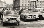 Nr 76. BMW 1600 Ti załogi: Ryszard Grychtoł / Wojciech Ondraczek, nr 75 Alfa Romeo załogi: Lelio Lattari / Ryszard Wojtowicz