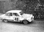 Polski Fiat 125p z załogą: Maciej Stawowiak / Jan Czyżyk, fot. Stanisław Szelichowski