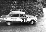 Polski Fiat 125p z załogą: Marek Varisella / Janina Jedynak, fot. Stanisław Szelichowski