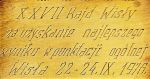 Przywieszka z mojego pucharu za najlepszy wynik w punktacji ogólnej