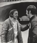 Maciej Stawowiak w rozmowie z Błażejem Krupą, zdjęcie z kolekcji Macieja Stawowiaka