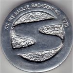 Plakietka z rajdu Sachsenring