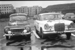 Z lewej historia rajdów w Skandynawii - Volvo P444
