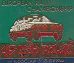 Przypinka z 45 Rajdu Polski 88