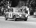 Rajd Vltavy 1966.Mini Cooper S nr 16. załogi: Sobiesław Zasada / Zenon Leszczuk