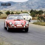 Rajd Akropolu 1968. Sobiesław Zasada / Jerzy Dobrzański - Porsche 911 L