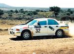 Safari Rally Kenya 1997. Sobiesław Zasada / Ewa Zasada - Mitsubishi Lancer Evo III