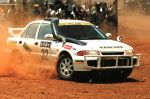 Safari Rally Kenya 1997. Sobiesław Zasada / Ewa Zasada - Mitsubishi Lancer Evo III