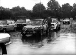 OS Legionowo, tyłem stoi Willy Plas, który chwilę potem zaparkował Abartha u chłopa na podwórzu. Foto: Leszek Małkowski, prawa autorskie zastrzeżone